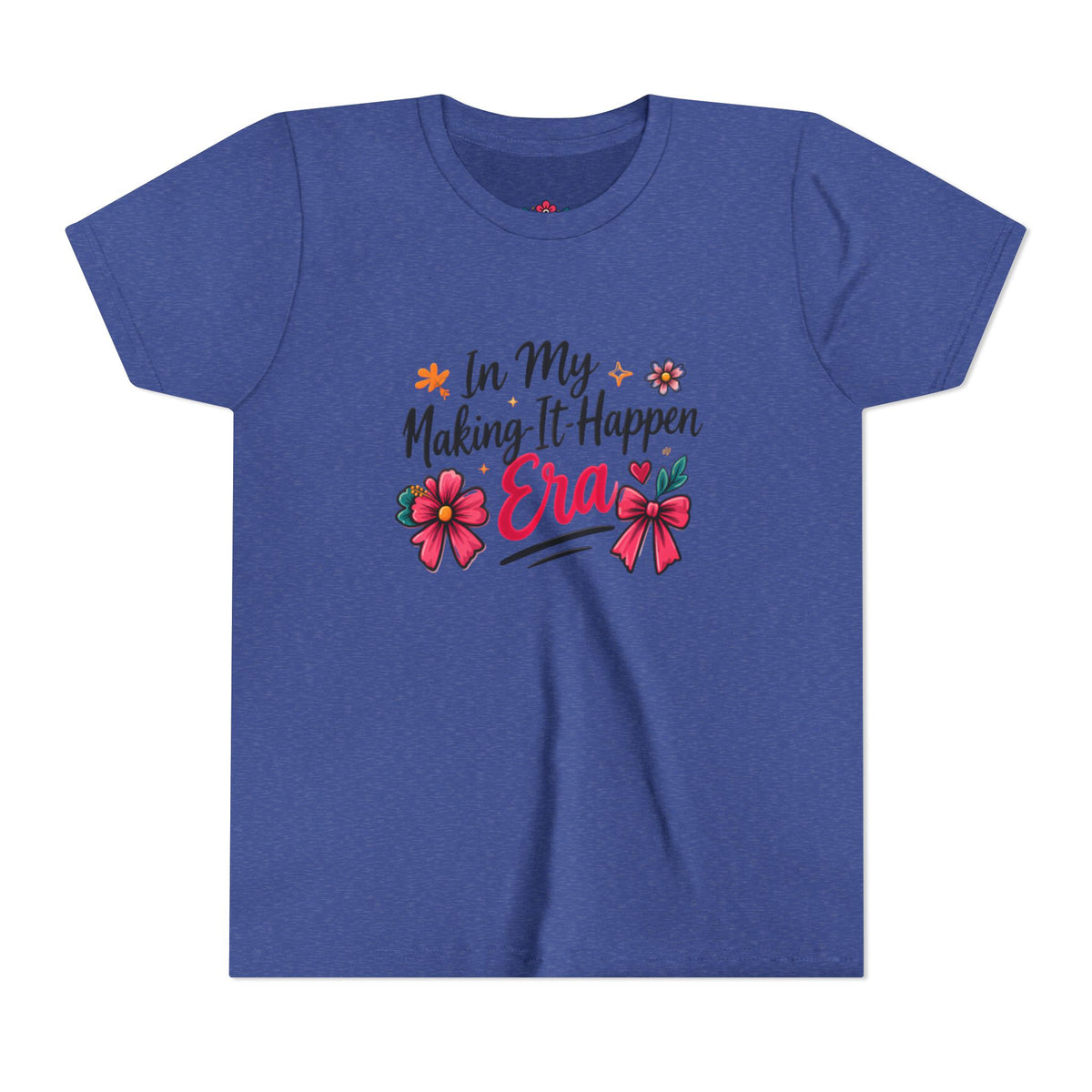 Youth Tee - In My Making-It-Happen Era Floral Graphic