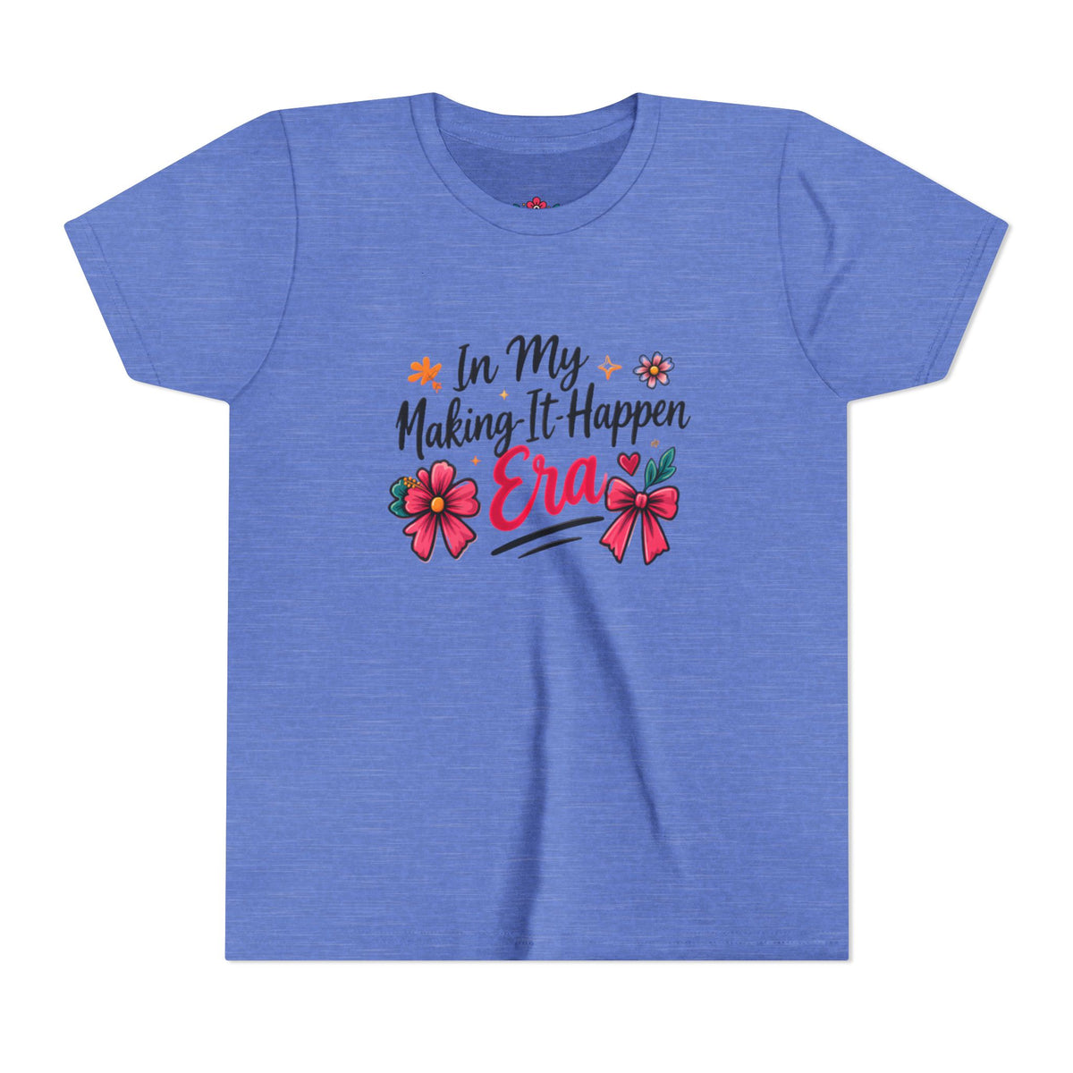 Youth Tee - In My Making-It-Happen Era Floral Graphic
