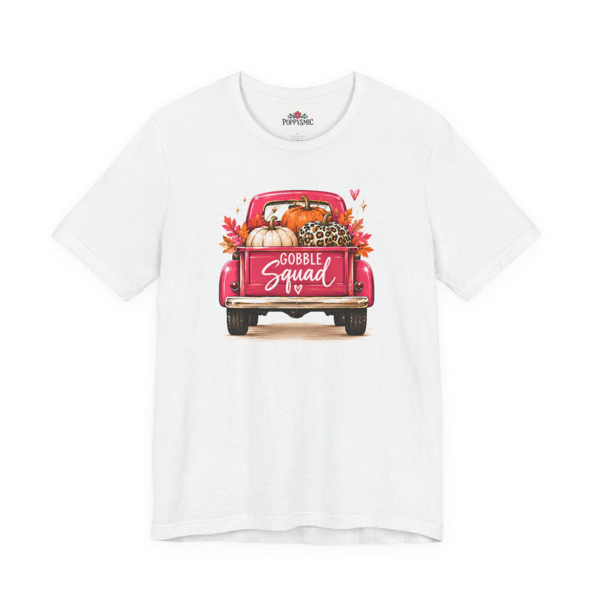 Gobbles Squad Thanksgiving Turkey Truck T-Shirt