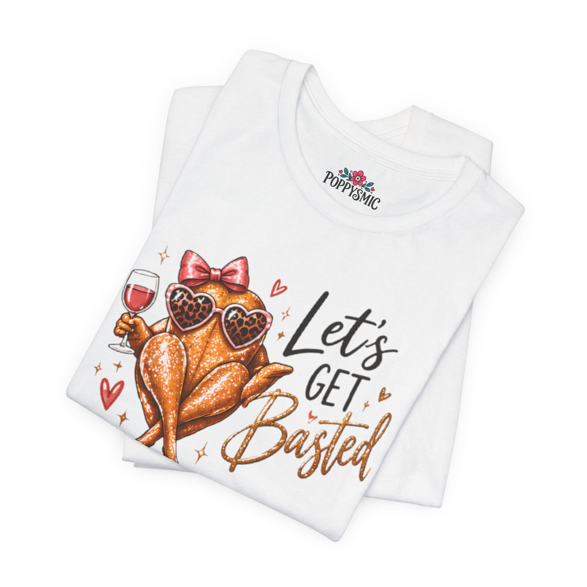 Let’s Get Toasted Turkey Drinking Graphic Tee