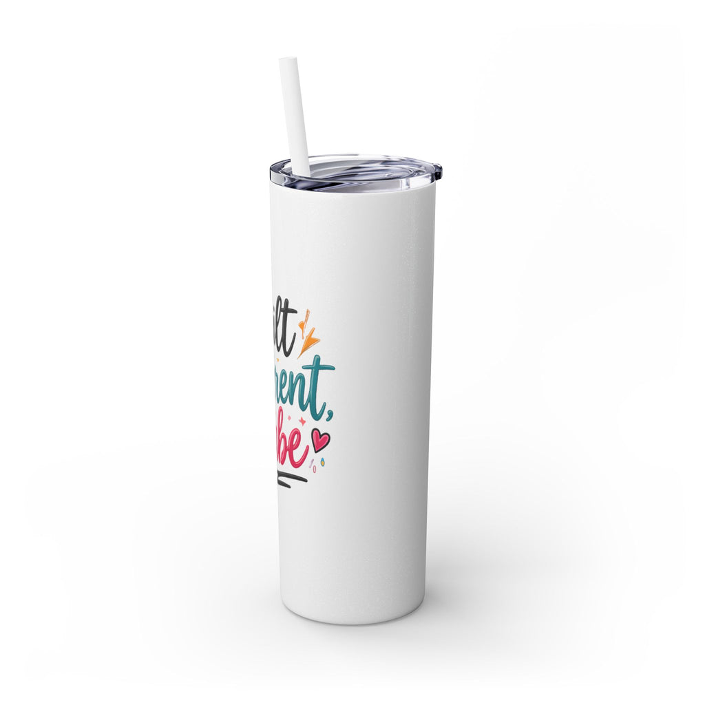 Built Different Babe Skinny Tumbler — 20oz Insulated Straw Cup