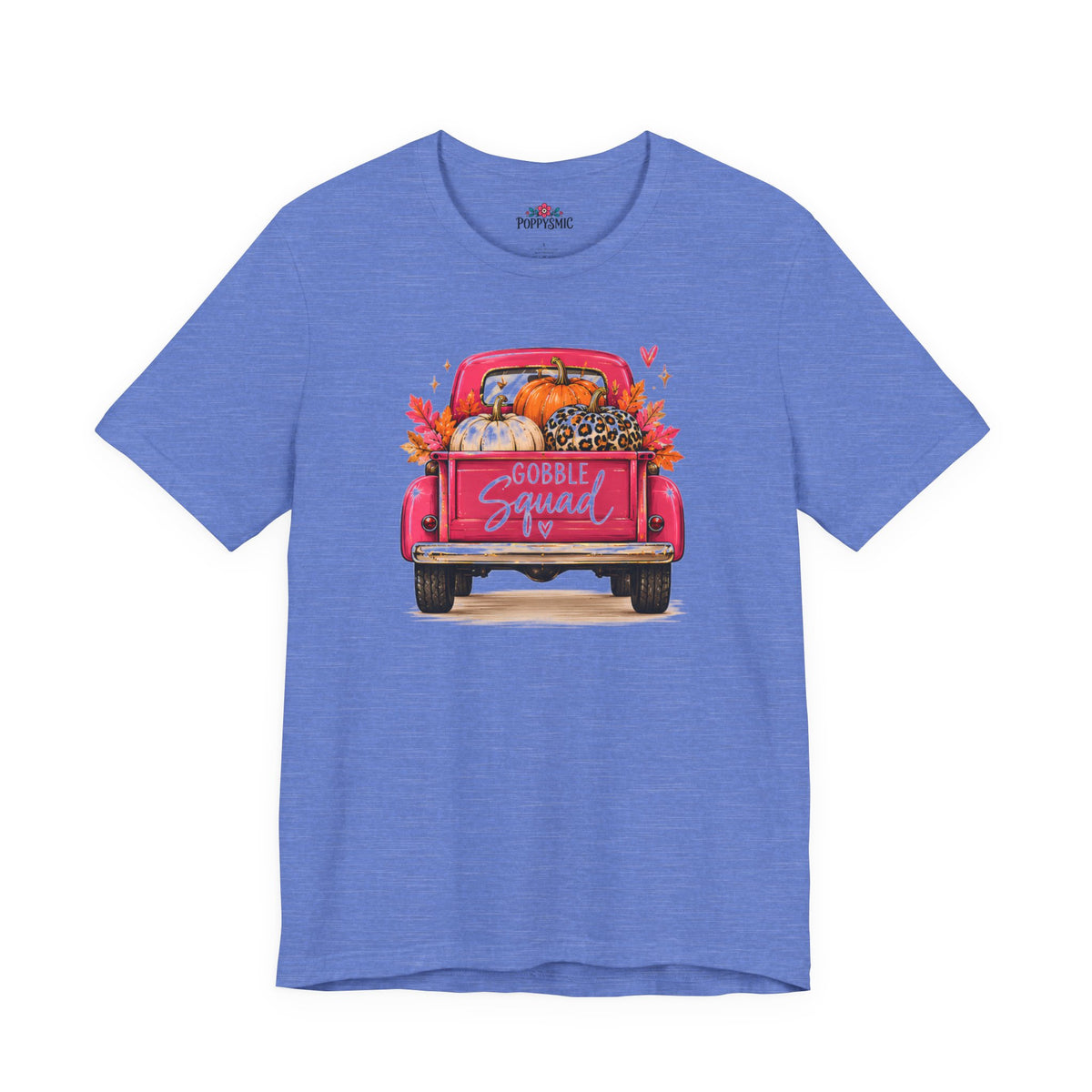 Gobbles Squad Thanksgiving Turkey Truck T-Shirt