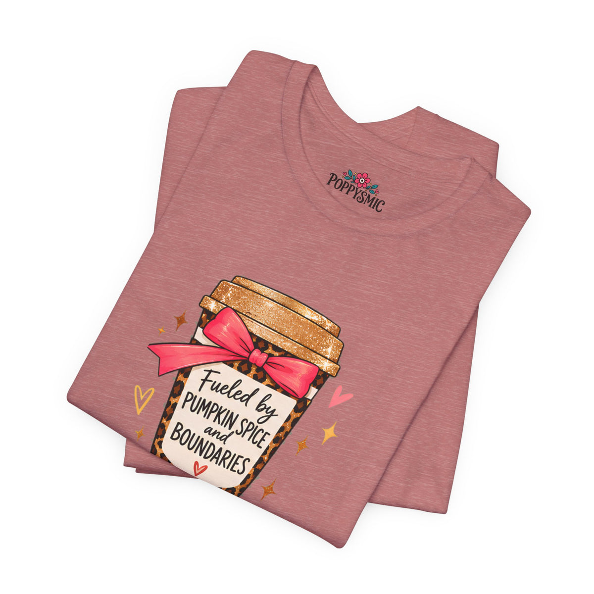Fueled by Pumpkin Spice and Boundaries Graphic T-Shirt