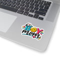 Boy Mom Kiss-Cut Sticker