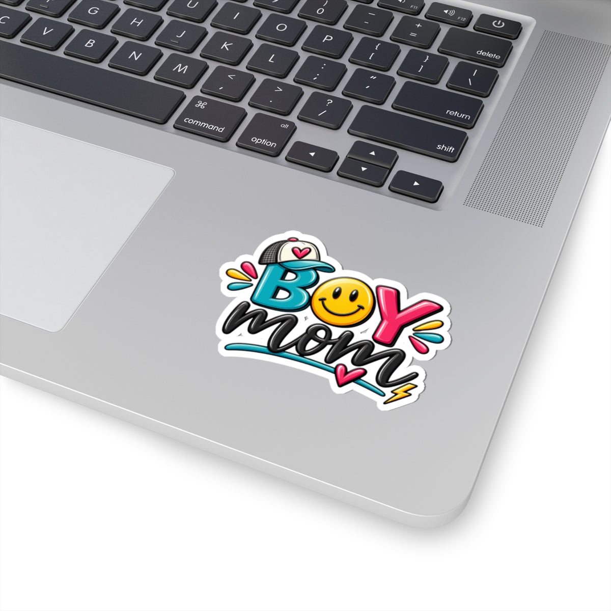 Boy Mom Kiss-Cut Sticker