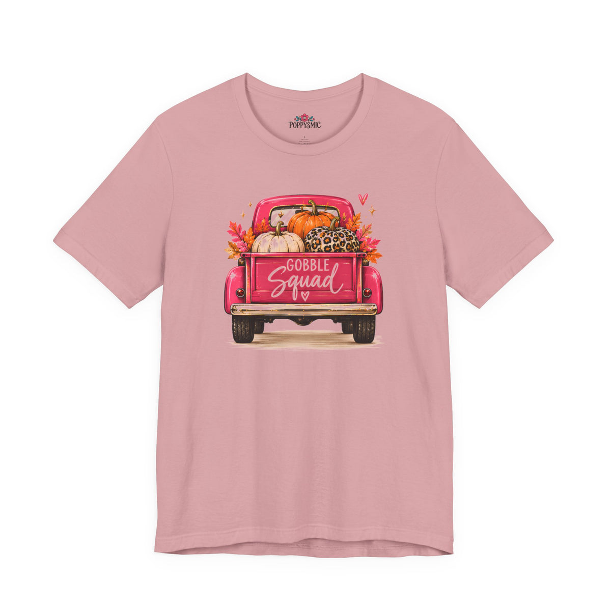 Gobbles Squad Thanksgiving Turkey Truck T-Shirt