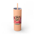 Skinny Tumbler - "She's Got Plans" 20oz