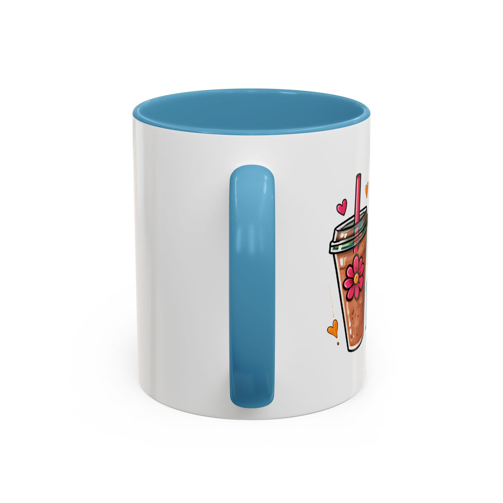 Inspirational Coffee Mug — 'Chaos, Coffee & Cozy Dreams' Accent Ceramic Mug (11/15oz)