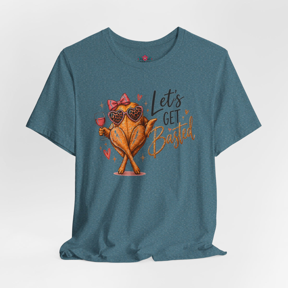 Let’s Get Toasted Turkey Drinking Graphic Tee