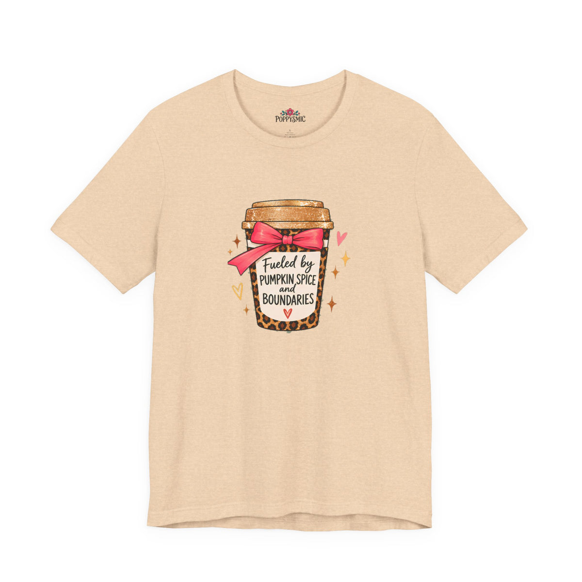 Fueled by Pumpkin Spice and Boundaries Graphic T-Shirt