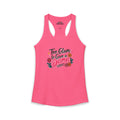 Too Glam to Give a Damn Women's Ideal Racerback Tank