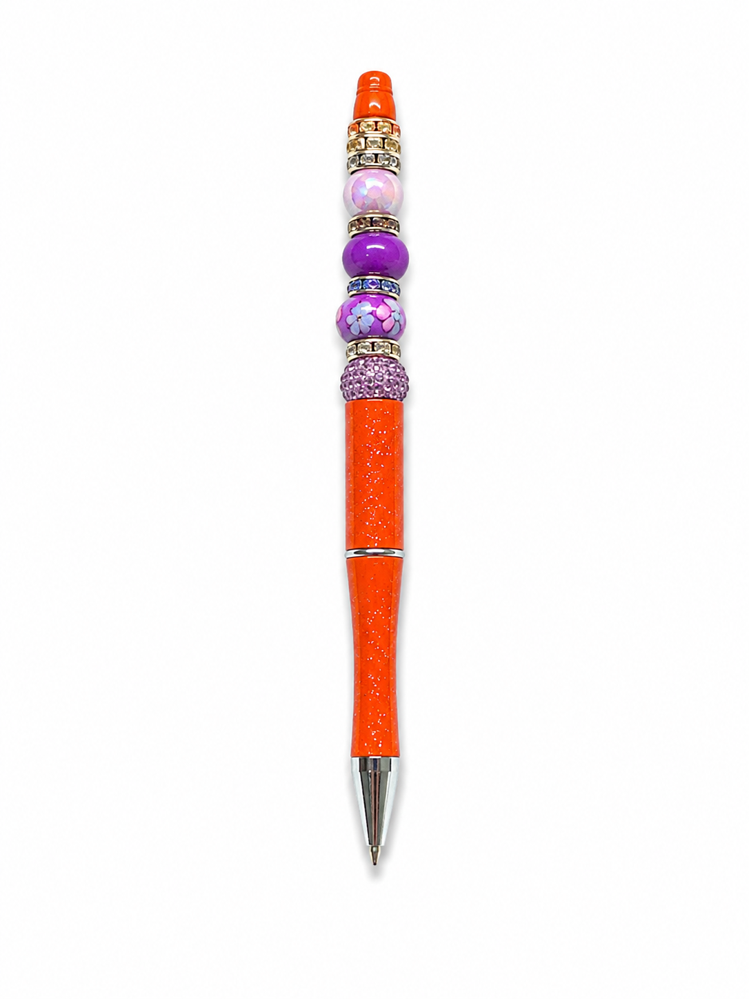 Purple Power Poppysmic Beadable Pen