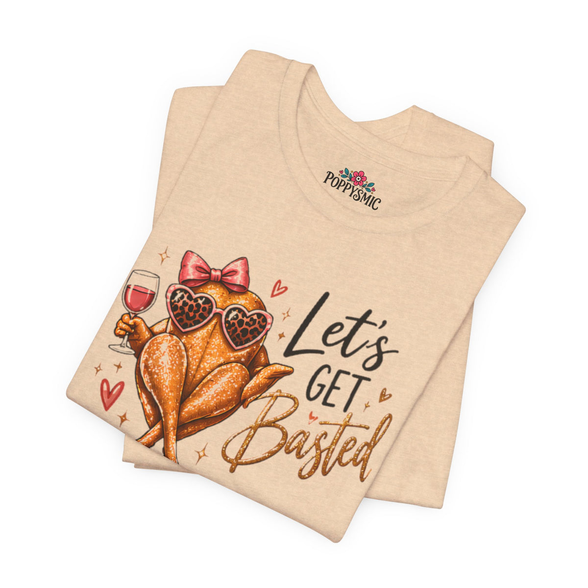 Let’s Get Toasted Turkey Drinking Graphic Tee