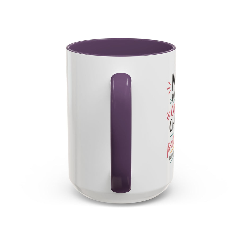 Coffee Lovers Accent Mug — Cute Cowgirl Boots & Coffee Illustration (11/15oz)