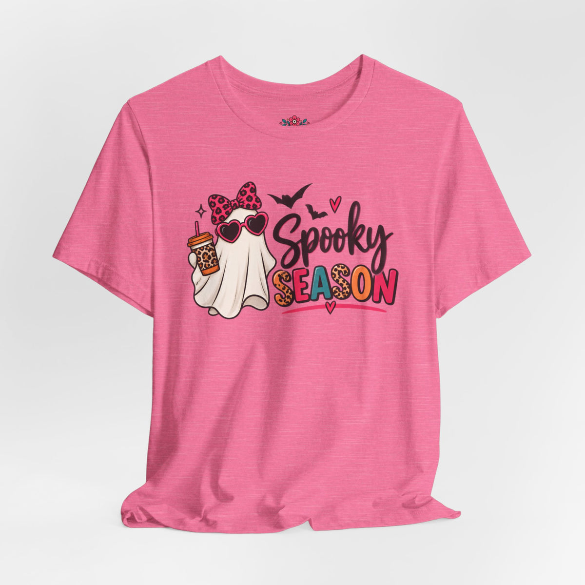 Spooky Season Ghost Tee — Cute Halloween Graphic T-Shirt