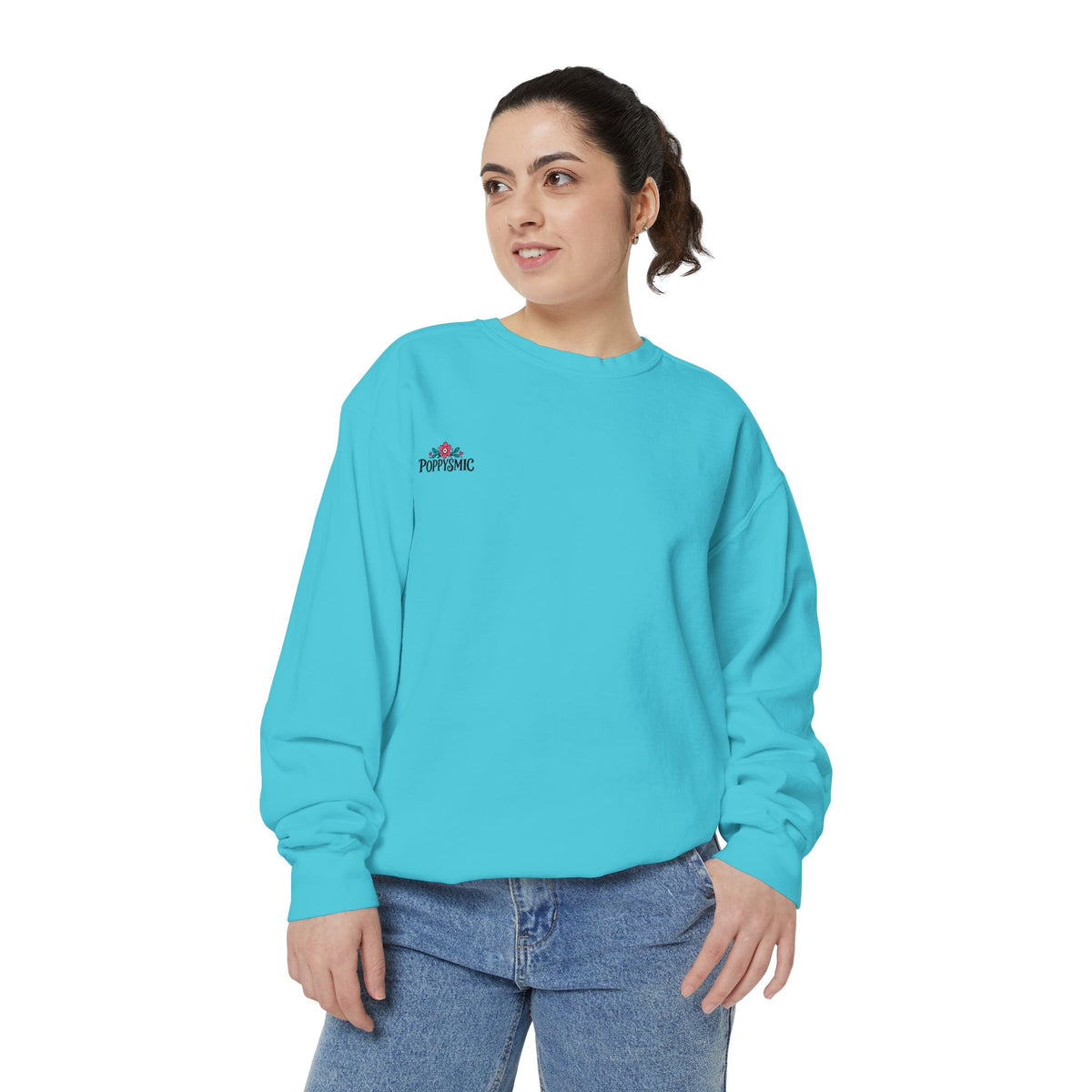 Cheerleader Mom Sweatshirt — ‘Loud, Proud & Caffeinated’ Crewneck