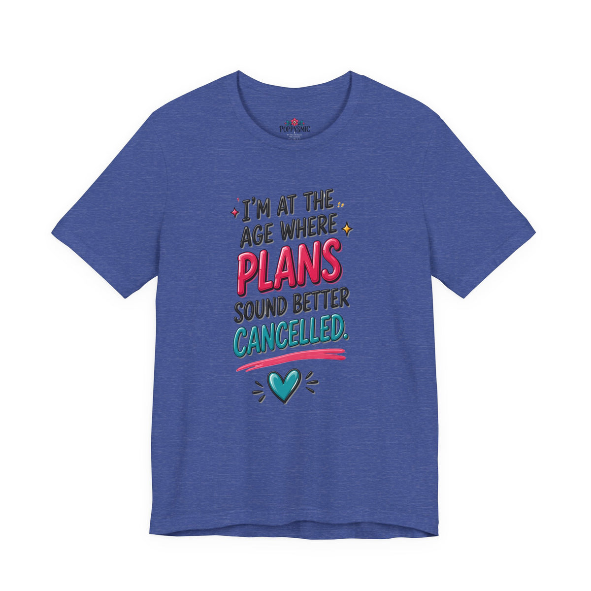 I'm at the Age Where Plans Sound Better Canceled Tee