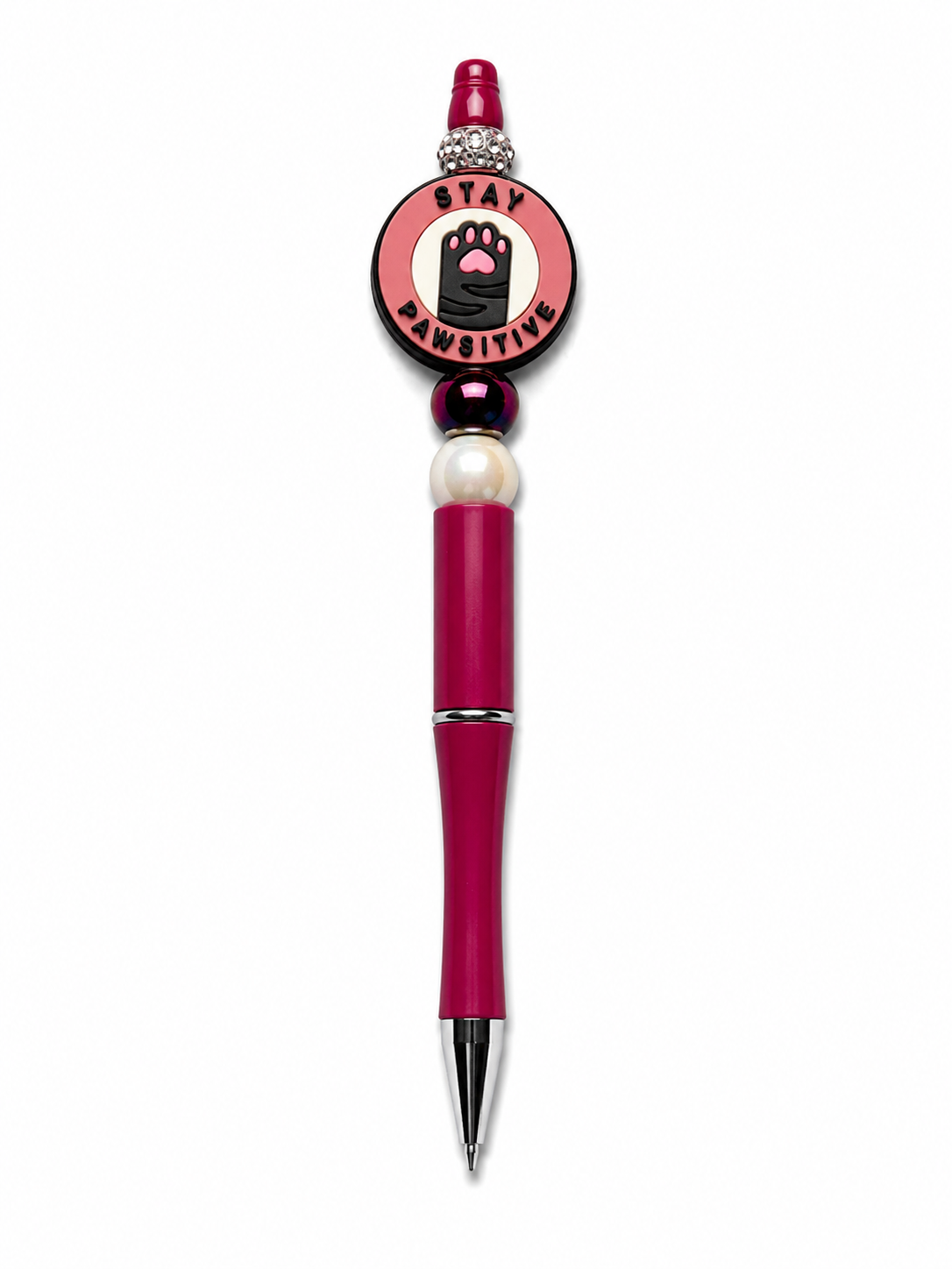Pawsitive Poppysmic Beadable Pen