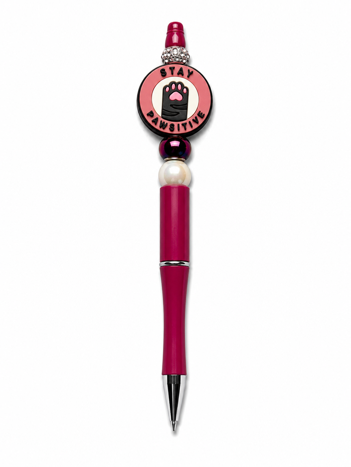 Pawsitive Poppysmic Beadable Pen