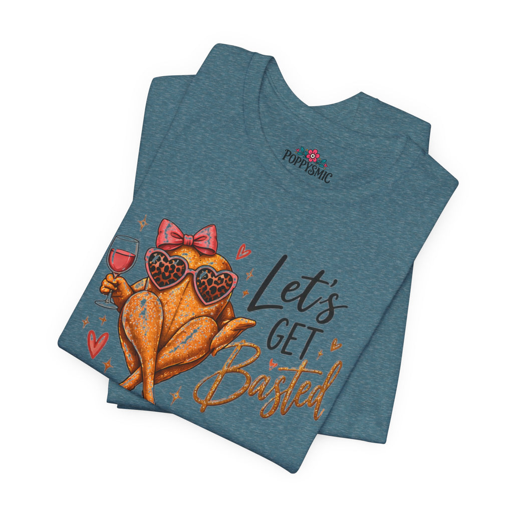 Let’s Get Toasted Turkey Drinking Graphic Tee
