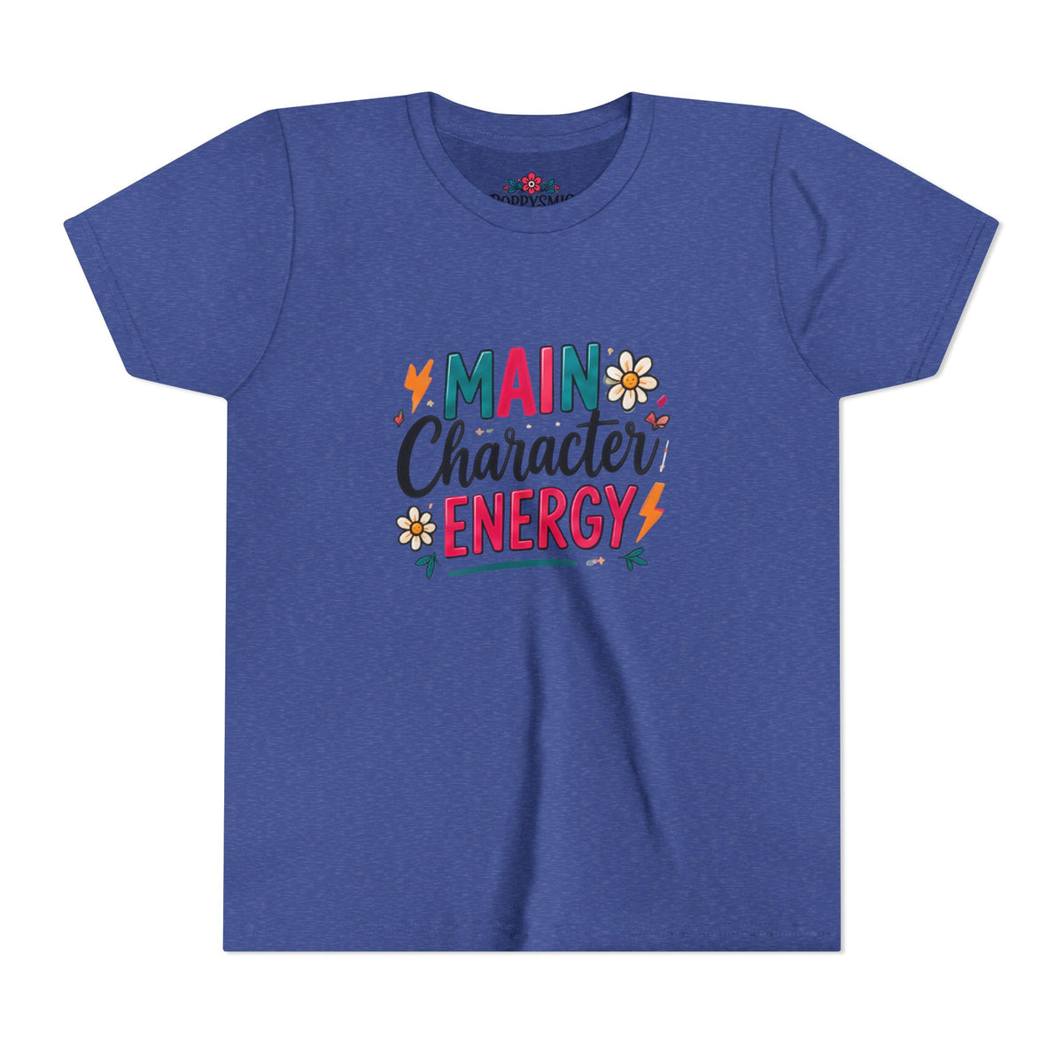 Youth Tee — "Main Character Energy" Graphic Shirt