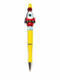 Rocket Ship Poppysmic Beadable Pen