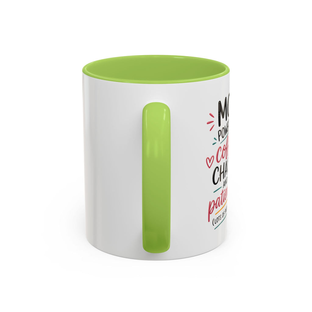 Coffee Lovers Accent Mug — Cute Cowgirl Boots & Coffee Illustration (11/15oz)
