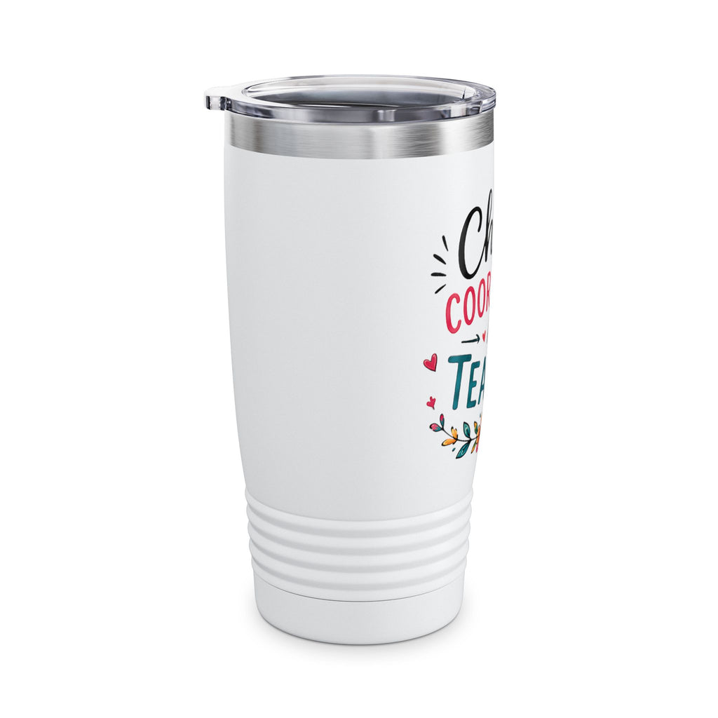 Teacher Tumbler – "Chaos Coordinator AKA Teacher" 20oz Insulated Travel Cup