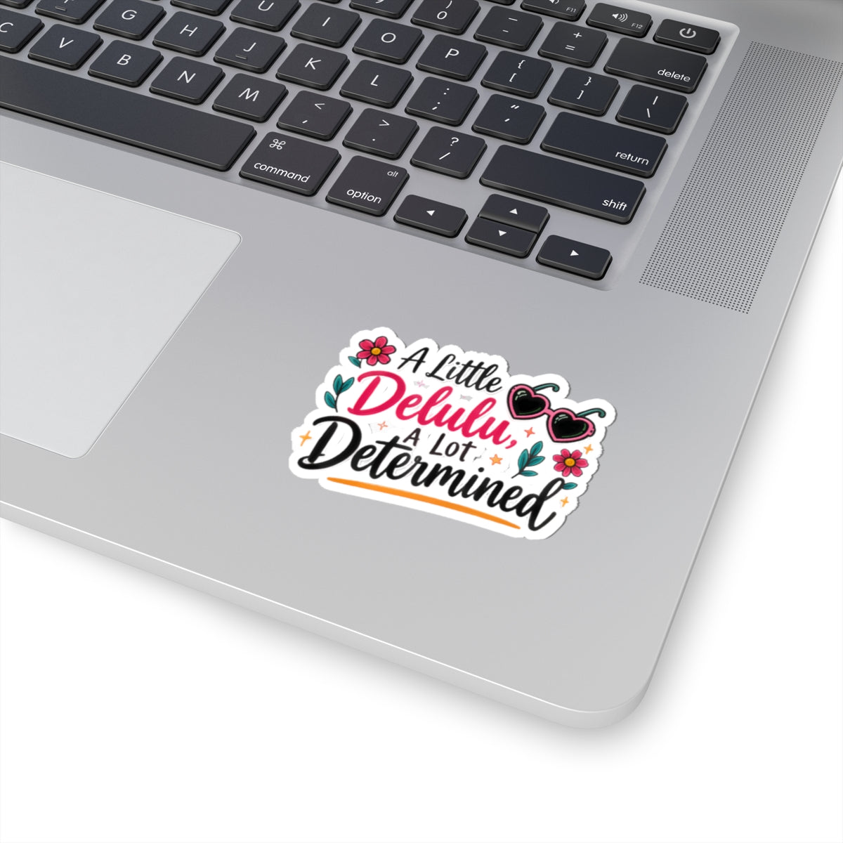A Little Delulu Kiss-Cut Sticker