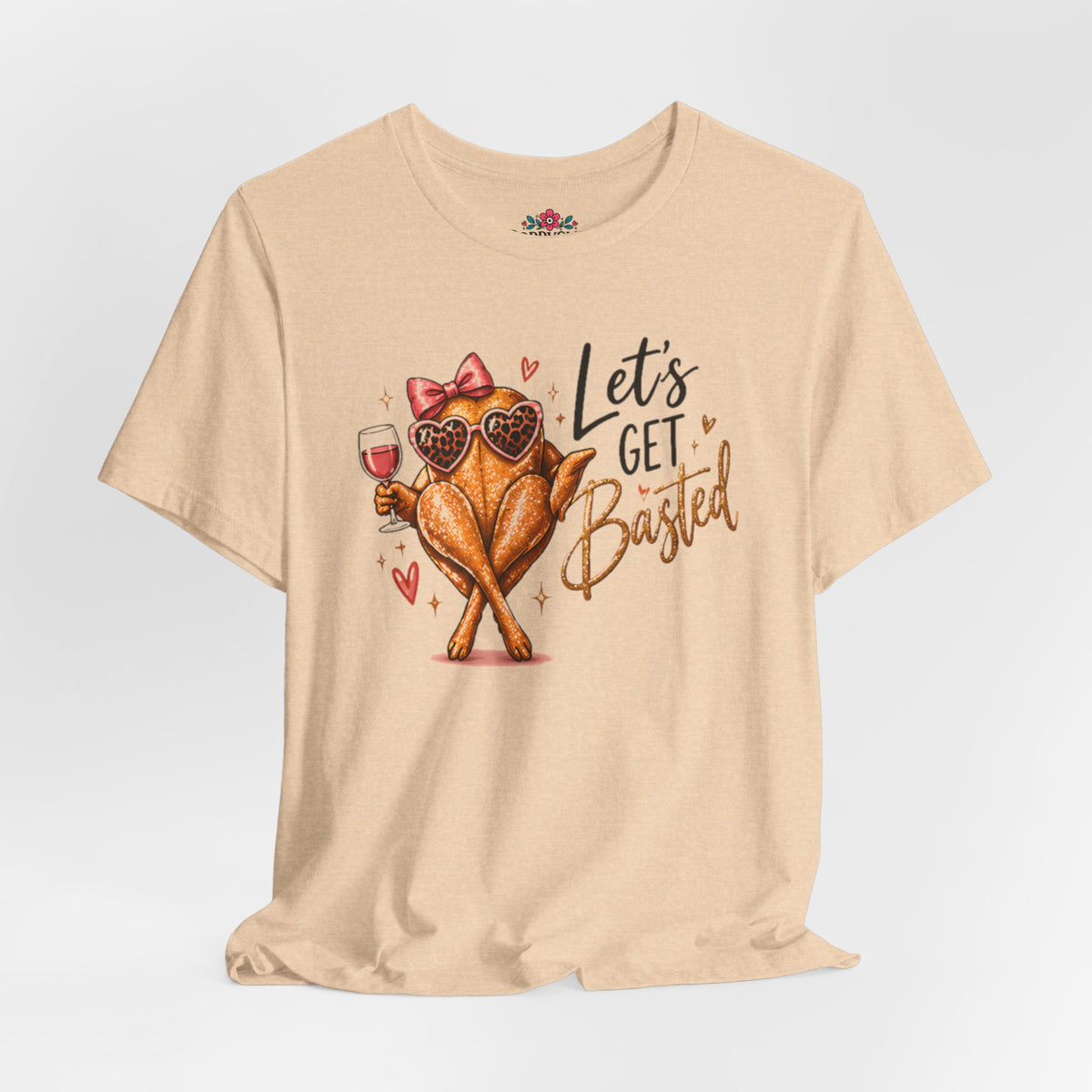 Let’s Get Toasted Turkey Drinking Graphic Tee