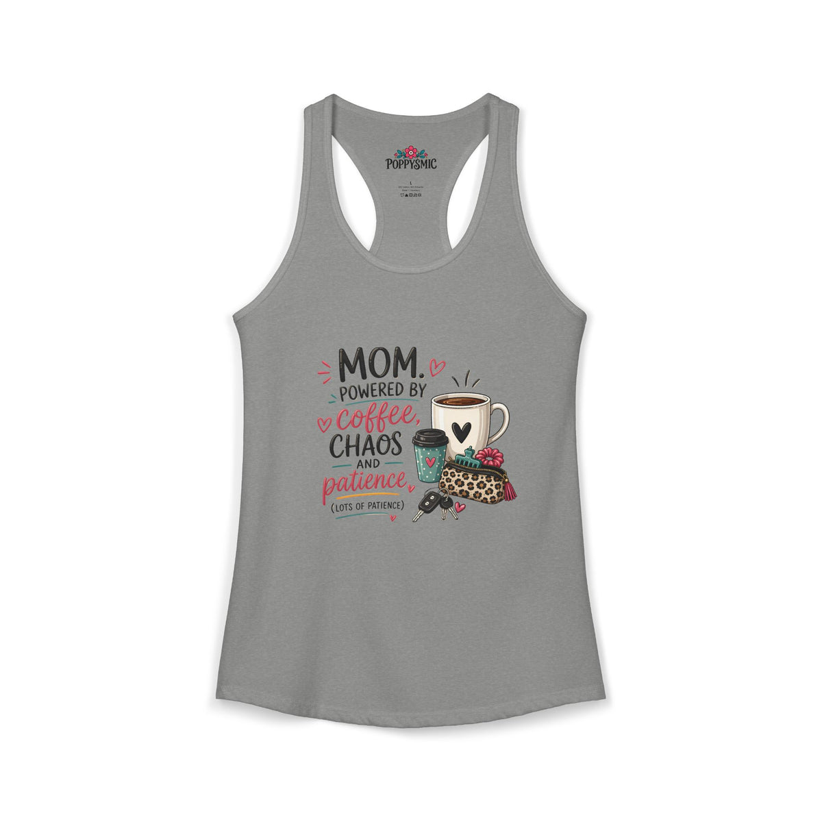 Powered by Coffee Racerback Tank