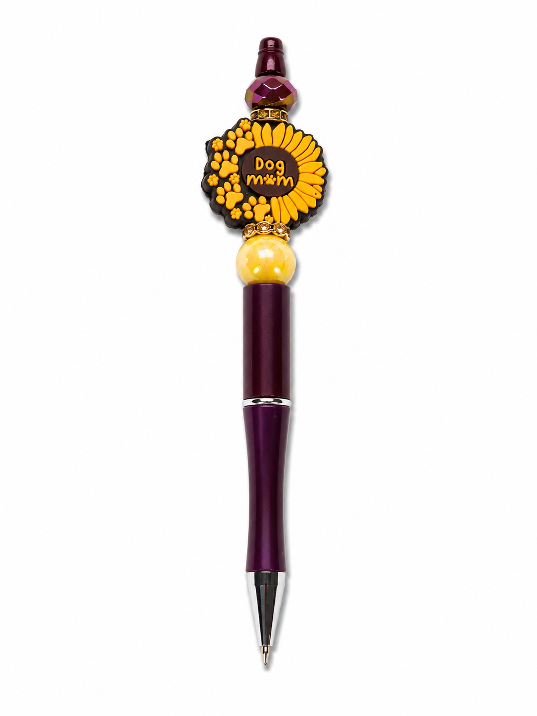Dog Mom Poppysmic Beadable Pen