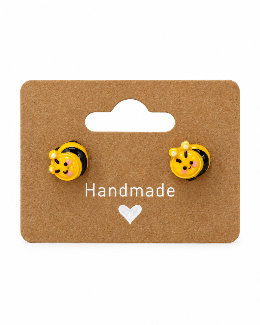 Bumble Bee Stud Earrings