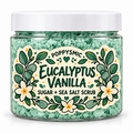 Eucalyptus Vanilla Sugar + Sea Salt Scrub