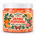 Orange Peppermint Sugar + Sea Salt Scrub