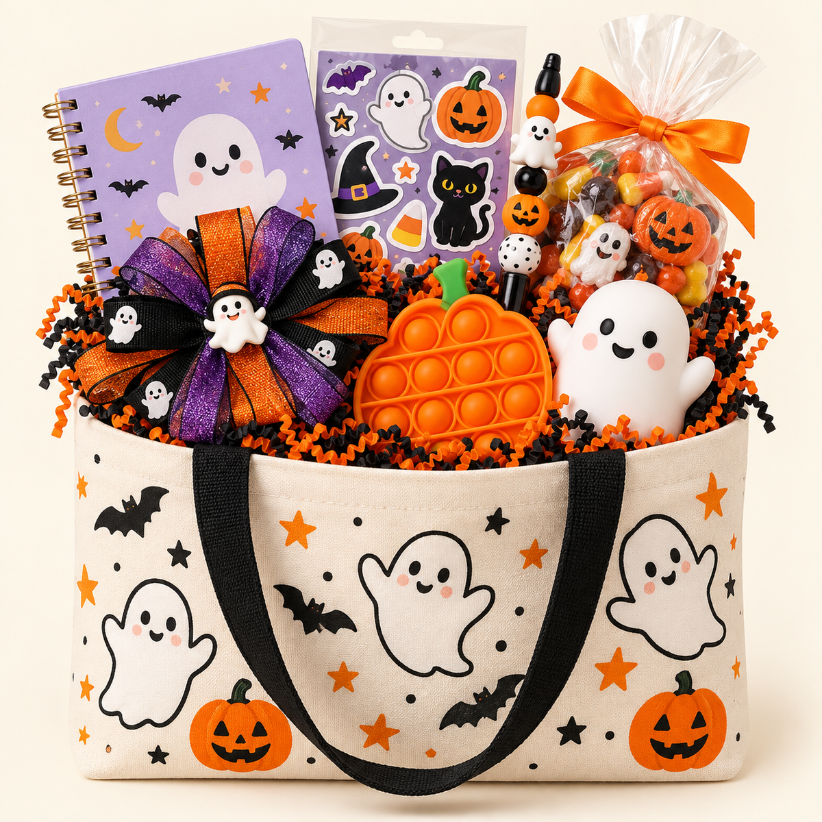 Boo Crew Kids Halloween Gift Tote