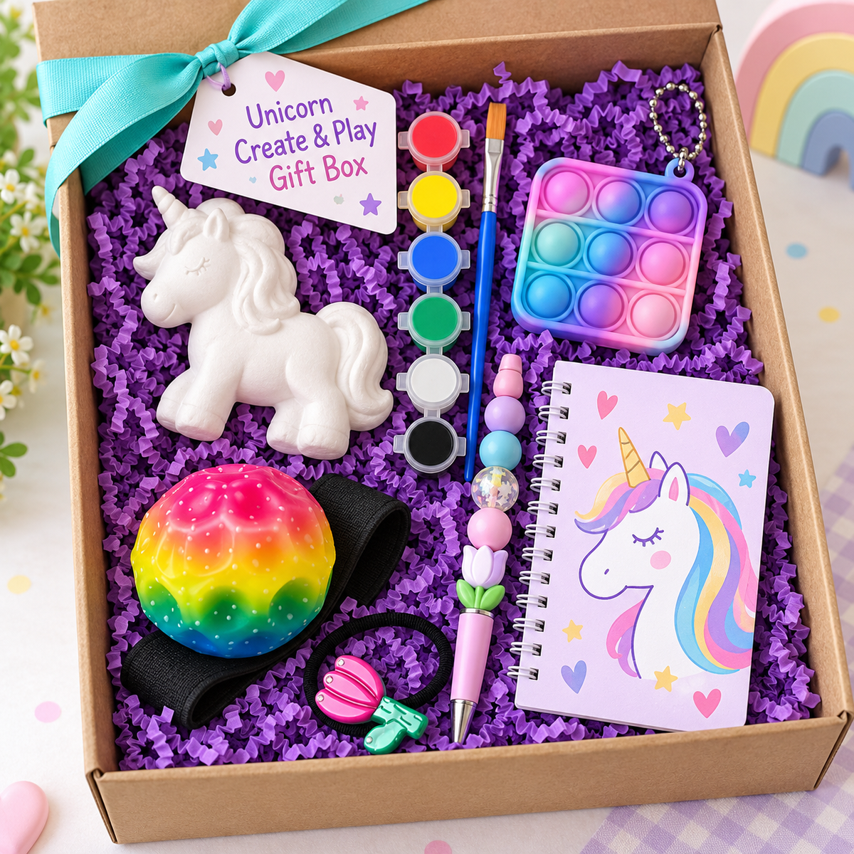 Unicorn Create & Play Gift Box
