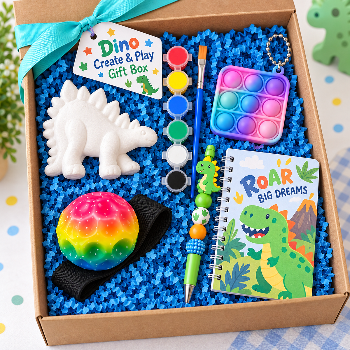 Dino Create & Play Gift Box