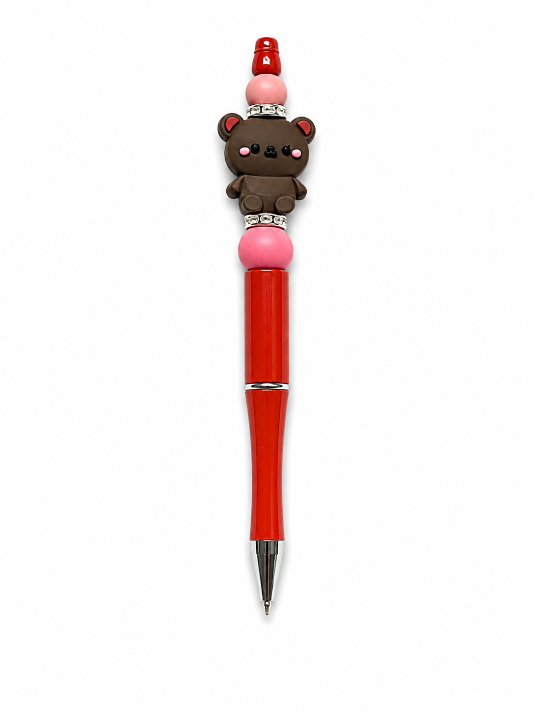 Teddy Bear Poppysmic Beadable Pen