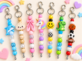 Kids Beadable Keychain & Backpack Charm – Pick Your Favorite